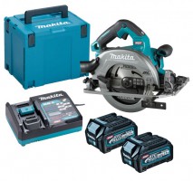 Makita HS004GD201 40V MAX XGT Brushless 190mm Circular Saw with AWS With 2x 2.5Ah Battery, Charger & Makpac Case £569.00